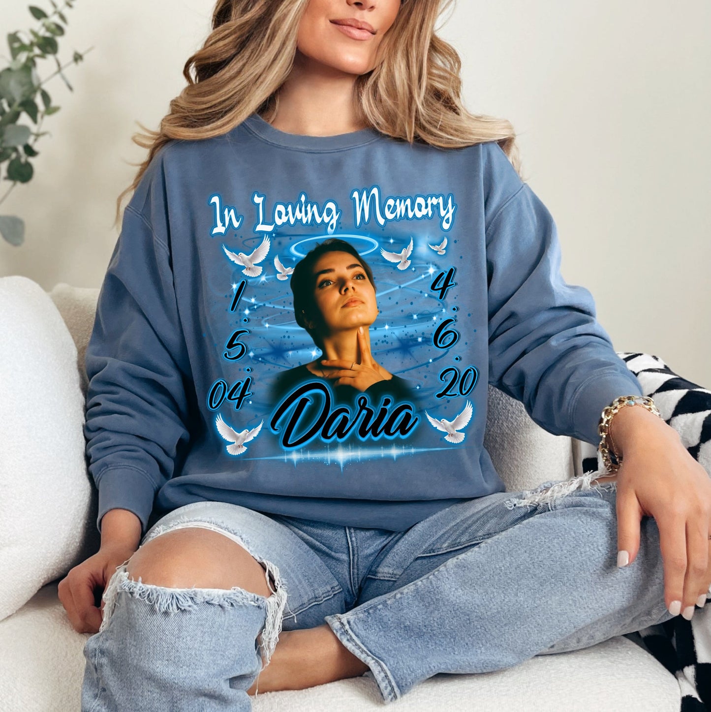 Peaceful Soul Memorial Tee | Custom In Loving Memory T-Shirts