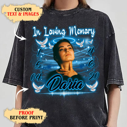 Peaceful Soul Memorial Tee | Custom In Loving Memory T-Shirts
