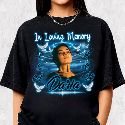 Peaceful Soul Memorial Tee | Custom In Loving Memory T-Shirts