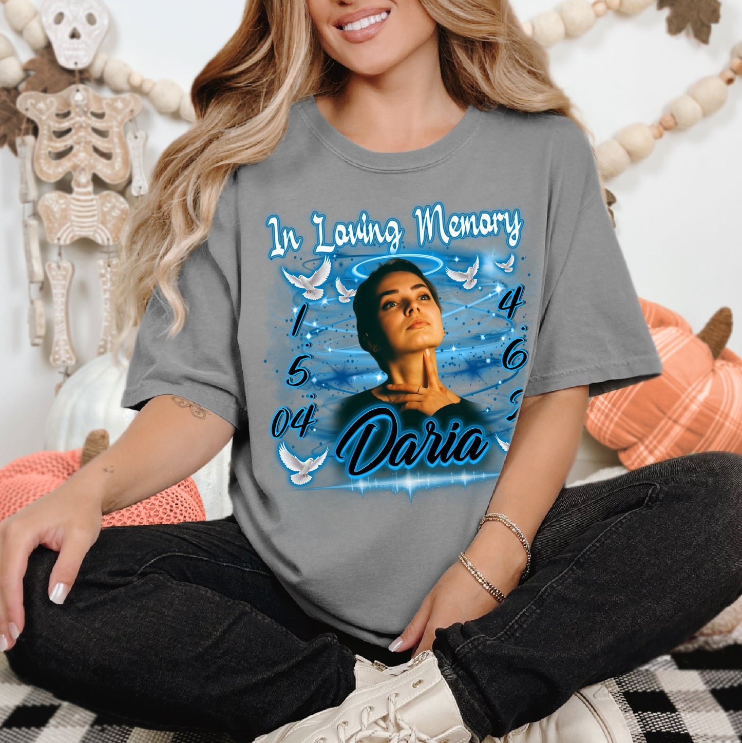 Peaceful Soul Memorial Tee | Custom In Loving Memory T-Shirts