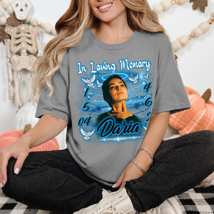 Peaceful Soul Memorial Tee | Custom In Loving Memory T-Shirts