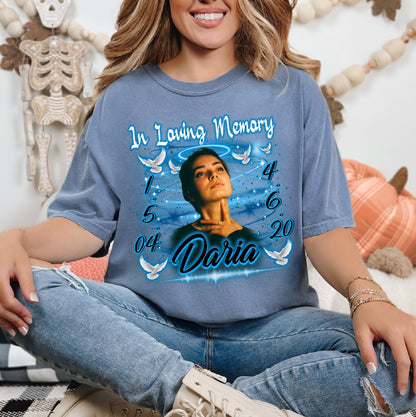 Peaceful Soul Memorial Tee | Custom In Loving Memory T-Shirts