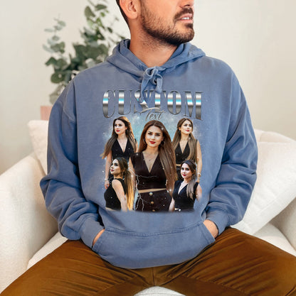 Custom Girlfriend Bootleg Shirt – Personalized Vintage Photo Tee