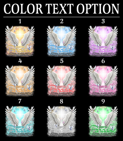 Forever in Paradise Tee - Custom Comfort Colors Memorial T-Shirts