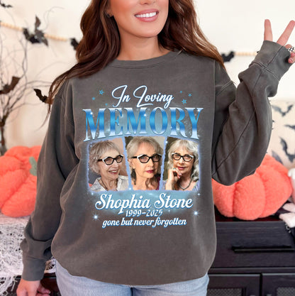 In Loving Memory Custom Photo Tee – Personalized Memorial T-Shirts